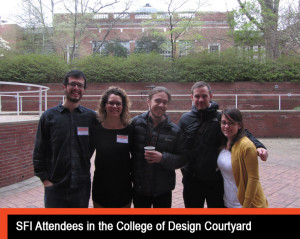 attendees in quad